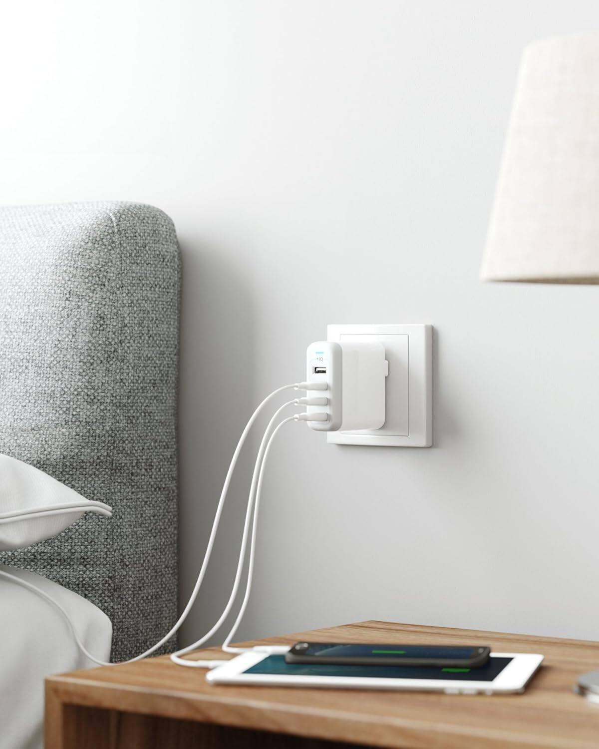 Alt View 6. Anker - Anker Charger - White.
