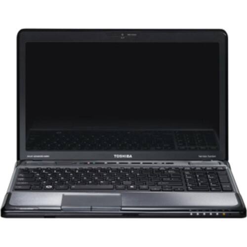 Front Standard. Toshiba - 15.6" Satellite Notebook - 4 GB Memory - 320 GB Hard Drive - Charcoal.