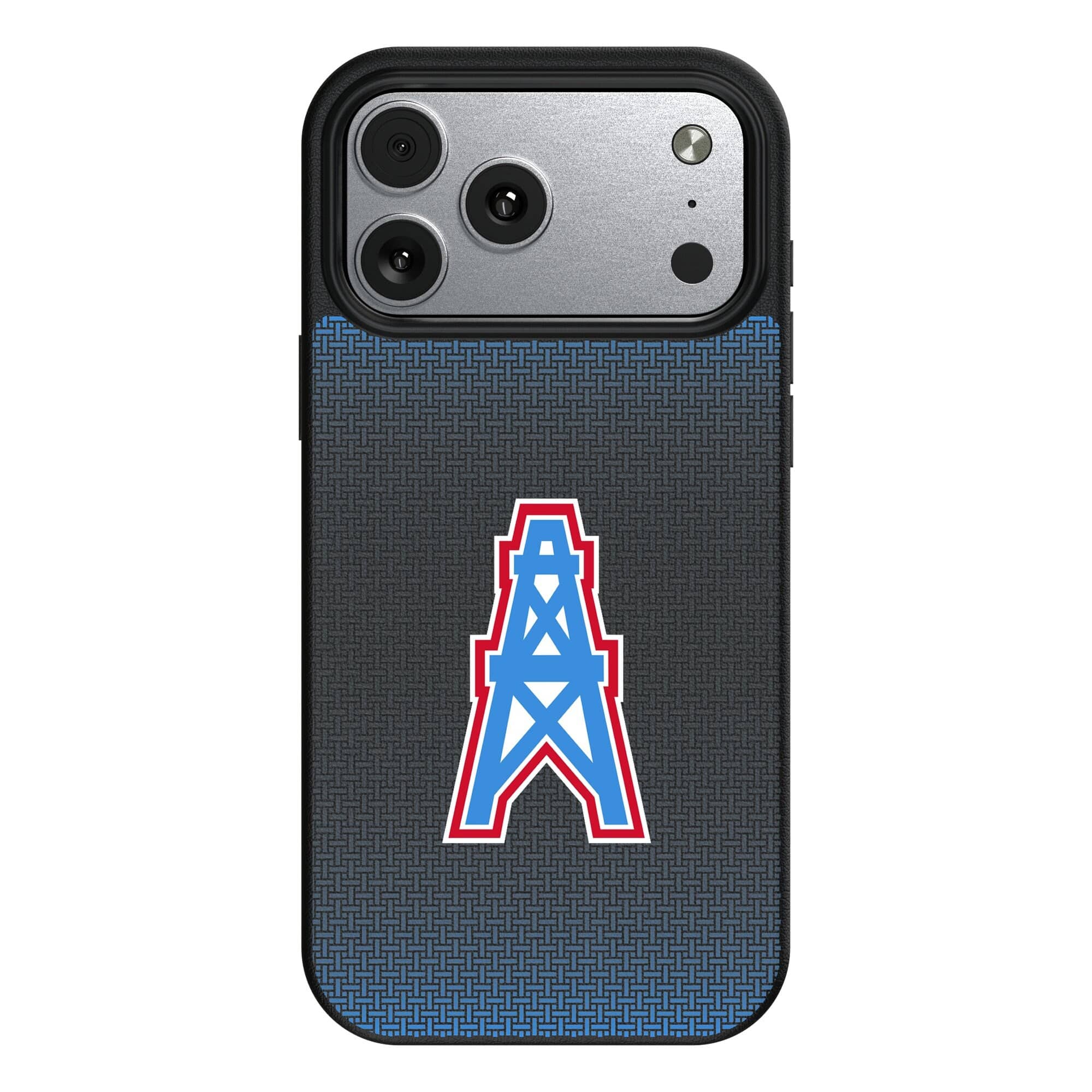 Keyscaper - Gridiron Classic Teams - Houston Oilers Linen Logo iPhone Magnetic Bump Case - 17 Pro - Black price history on PriceWatchPro