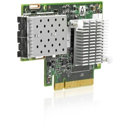 Front Standard. HP - Dual Port 10 Gigabit Fiber Ethernet Card.