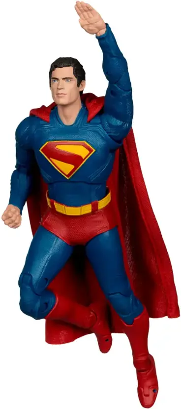 McFarlane Toys - DC Multiverse Superman and Krypto (Superman Movie) 7.25" Action Figure (Deluxe Theatrical Edition)