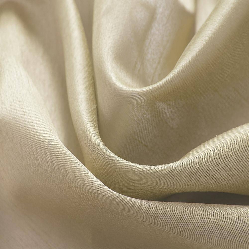 Alt View 1. RT Designers Collection - RT Designers Collection Nancy Faux Silk Grommet Curtain Panel in Beige - Beige.