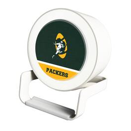 Keyscaper - Green Bay Packers Historic Team Logo Night Light Charger with Bluetooth Speaker - Multicolor