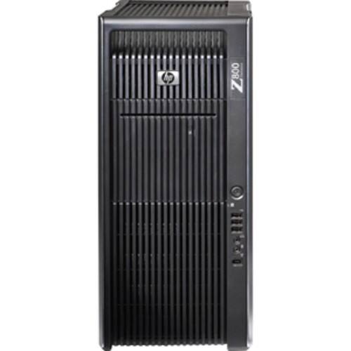 Front Standard. HP - Convertible Mini-tower Workstation - 2 x Intel Xeon 2.66 GHz - Black, Silver.