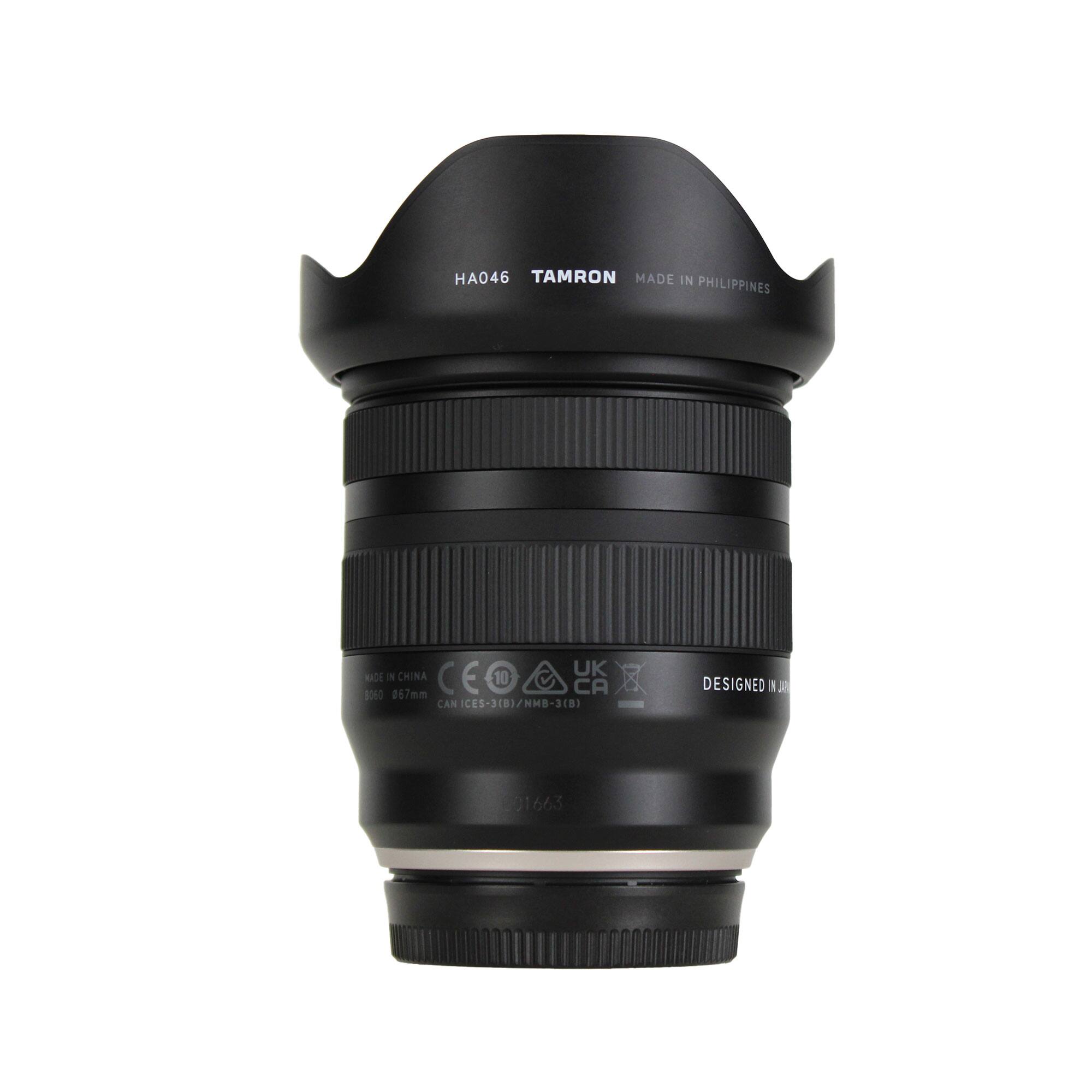HA046 TAMRON MADE IN PHILIPPINES  
UK NICE  
CHINA C CE 10 867  
CAN ICES-318)/NMB-3(B)  
DESIGNED IN JAPAN  
MADE IN CHINA  
35mm 1:0.8  
CAN ICES-318)/NMB-3(B)  
01663