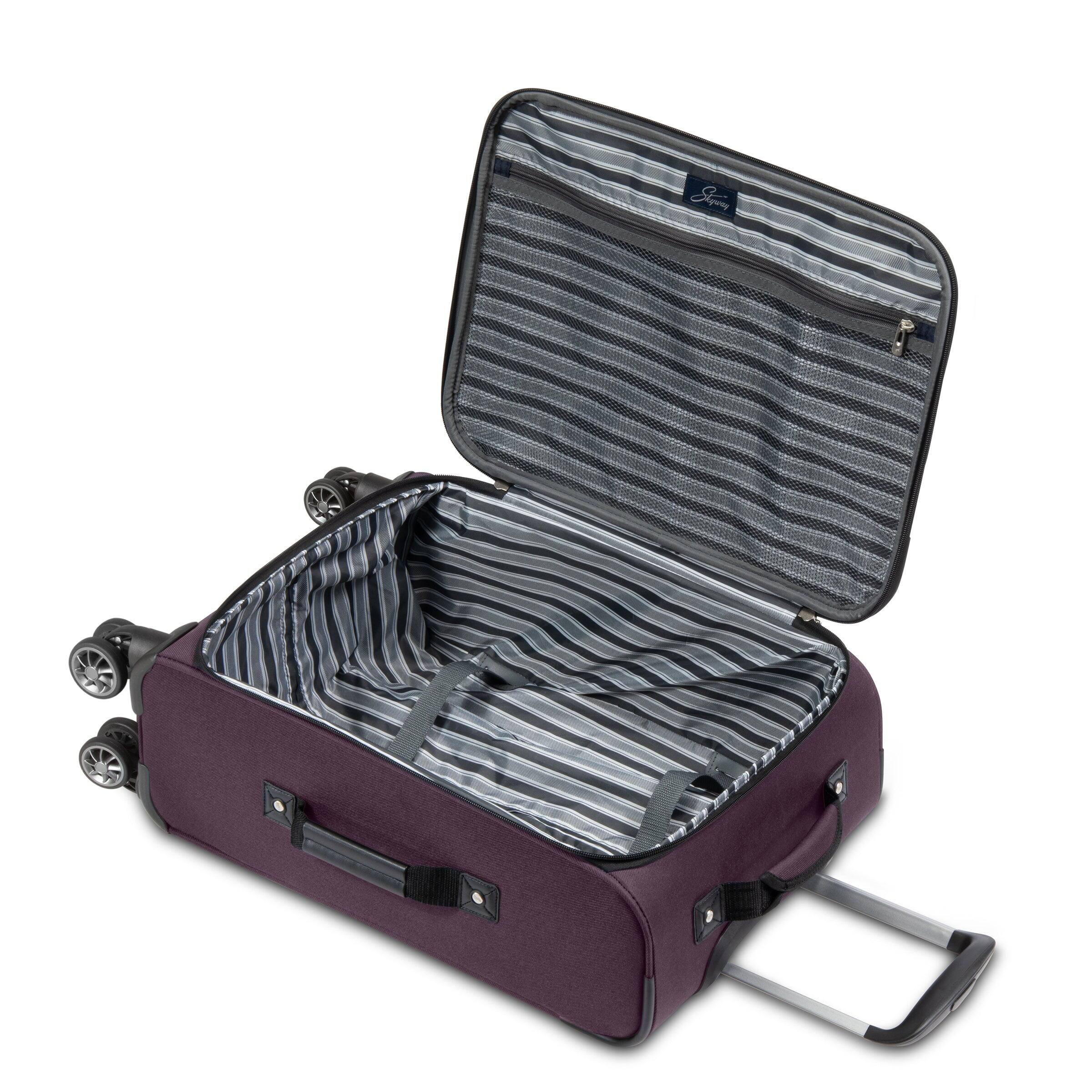 Alt View 3. Skyway - Epic Softside Carry-On, Plum - Plum.