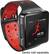 Angle Standard. Motorola - Sports Wrist Strap for MOTOACTV Device - Black/Red.