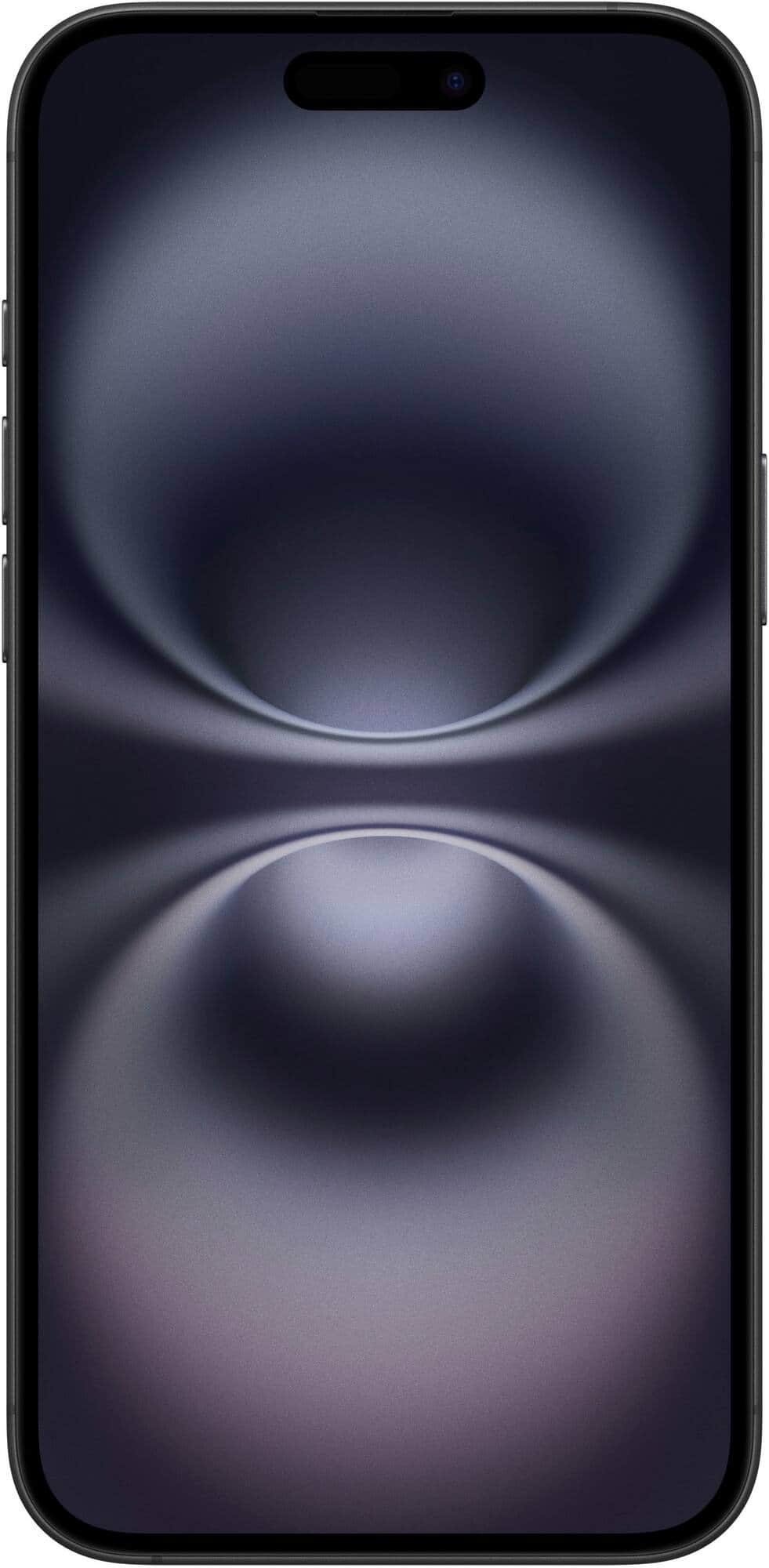 Angle. Apple - Pre-Owned Excellent iPhone 16 5G 128GB - Apple Intelligence - (Unlocked) - Black.