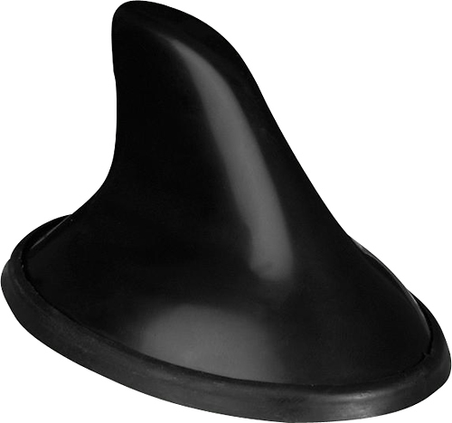 Angle View: Metra - Amplified Roofmount Antenna - Black