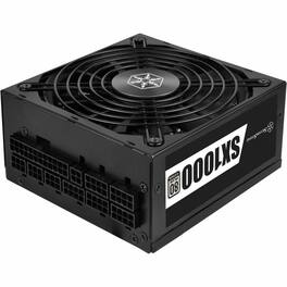 SilverStone - SX1000 Platinum 80 PLUS Platinum 1000W fully modular SFX-L power supply - Black