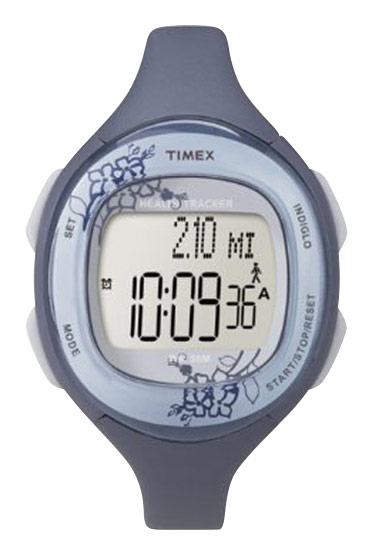 Best Buy: Timex Ladies' Health Tracker Watch Blue T5K484