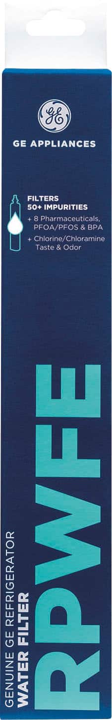 Angle. GE - Water Filter for Select GE Refrigerators - White.