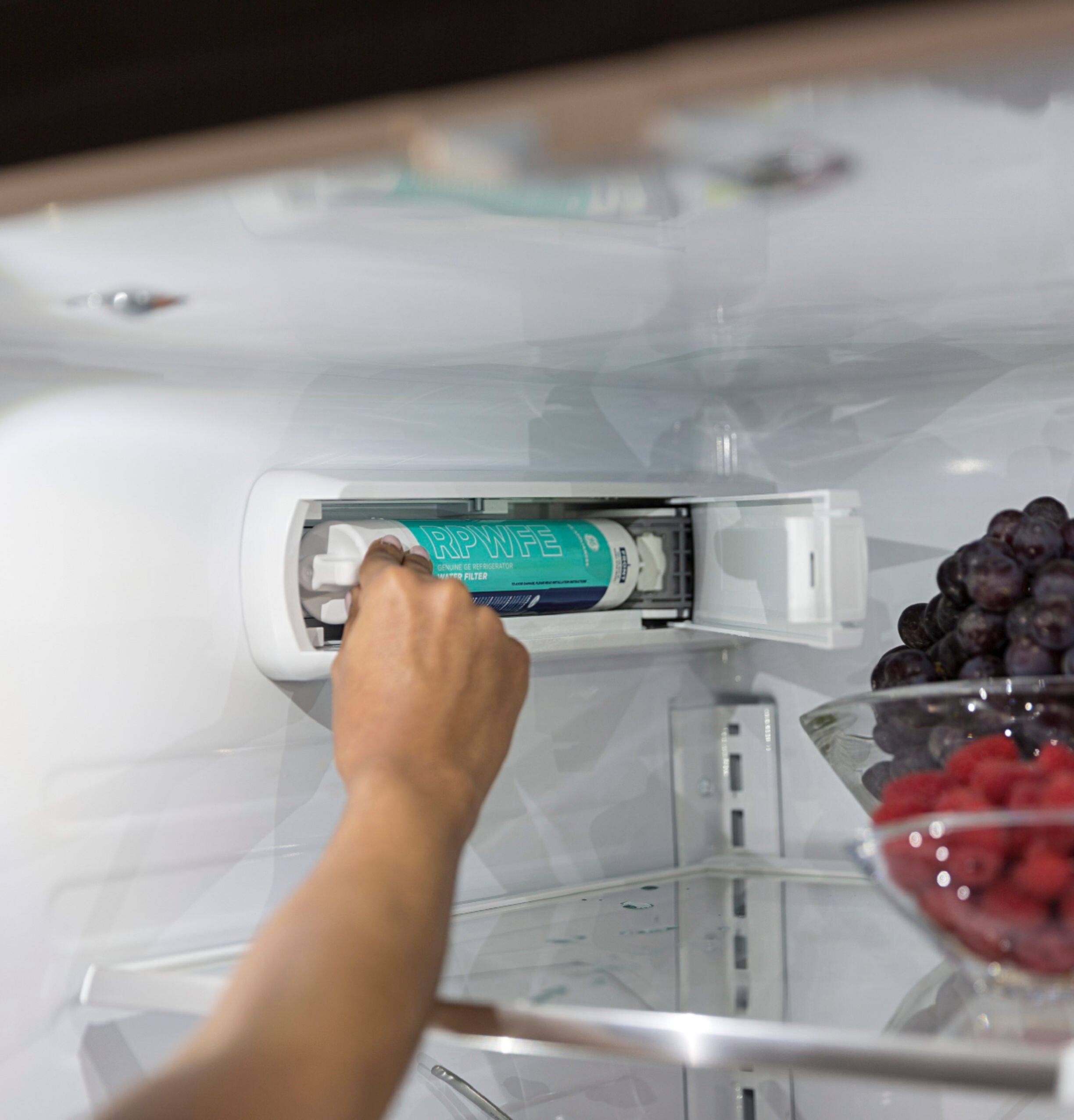 Alt View 14. GE - Water Filter for Select GE Refrigerators - White.