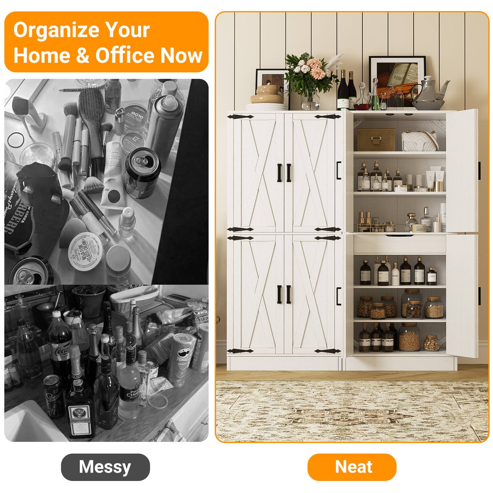 Organize Your Home & Office Now

Messy

Neat