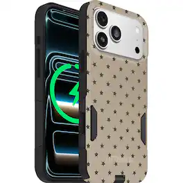 OtterBox - Artist Edition MagSafe Commuter Series Case for iPhone 17 Pro Max - Mocha Star