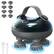 Front. Arboleaf - Arboleaf Electric Scalp Massager, Waterproof Head Massager for Stress Relax, Hair Massage with 8 Removable Claws, Gift - Teal black.