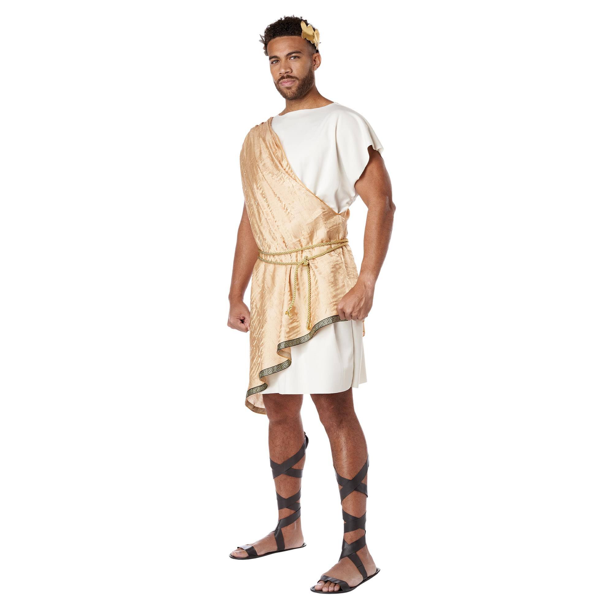 California Costumes - Greek God Toga Plus Size Adult Costume - White