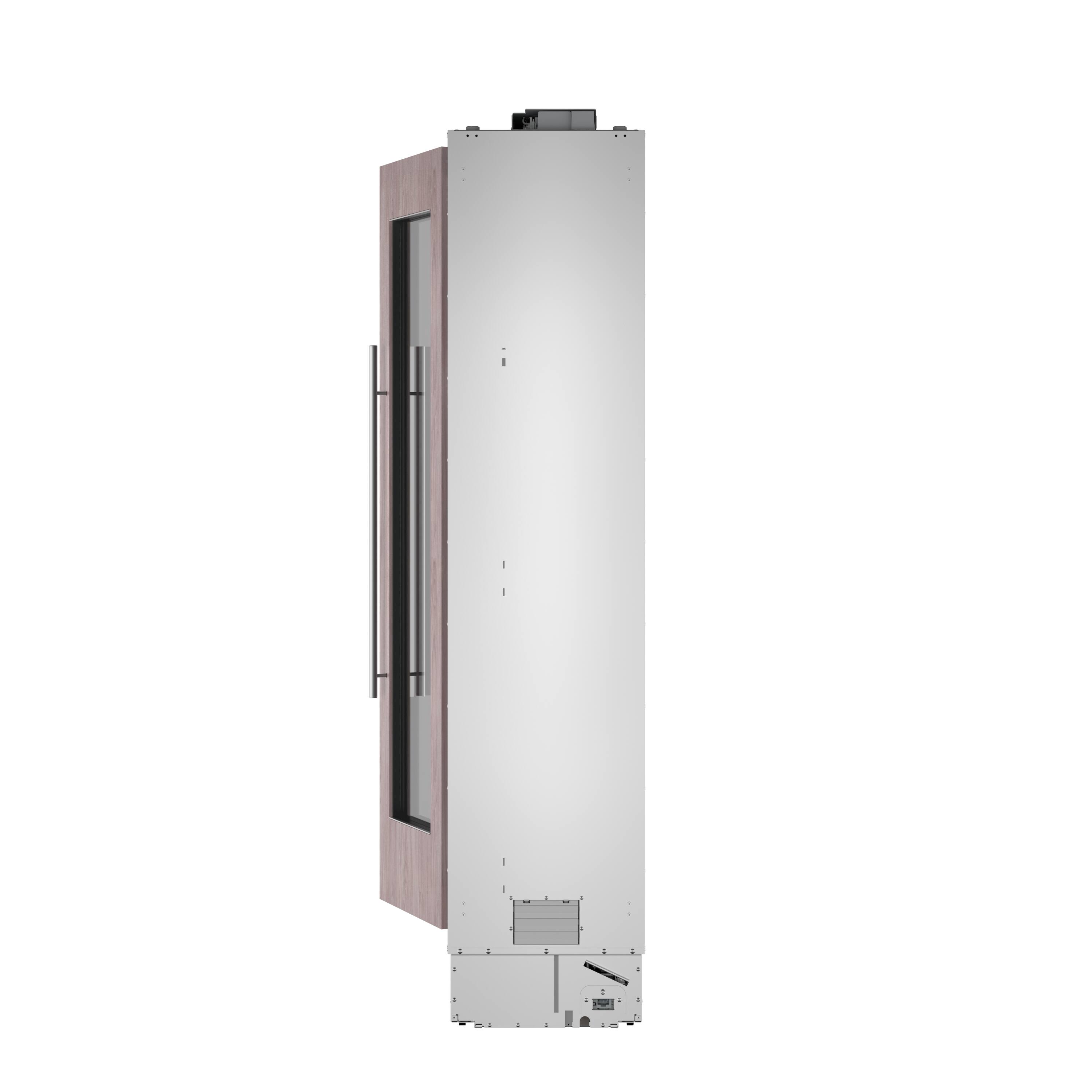 Alt View 7. Thermador - Freedom Collection 65-Bottle 3-Zone Smart Built-in Wine Preservation Column with Presenter - Custom Panel Ready.