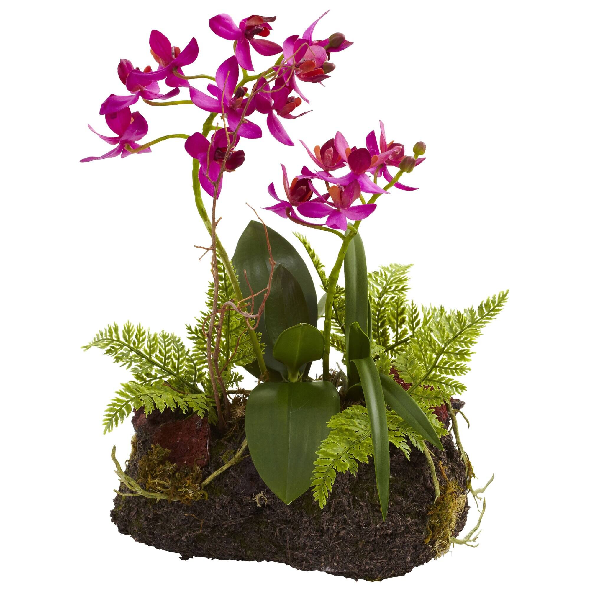 Left. BreeBe - Orchid Island (Set of 2) - Pink.