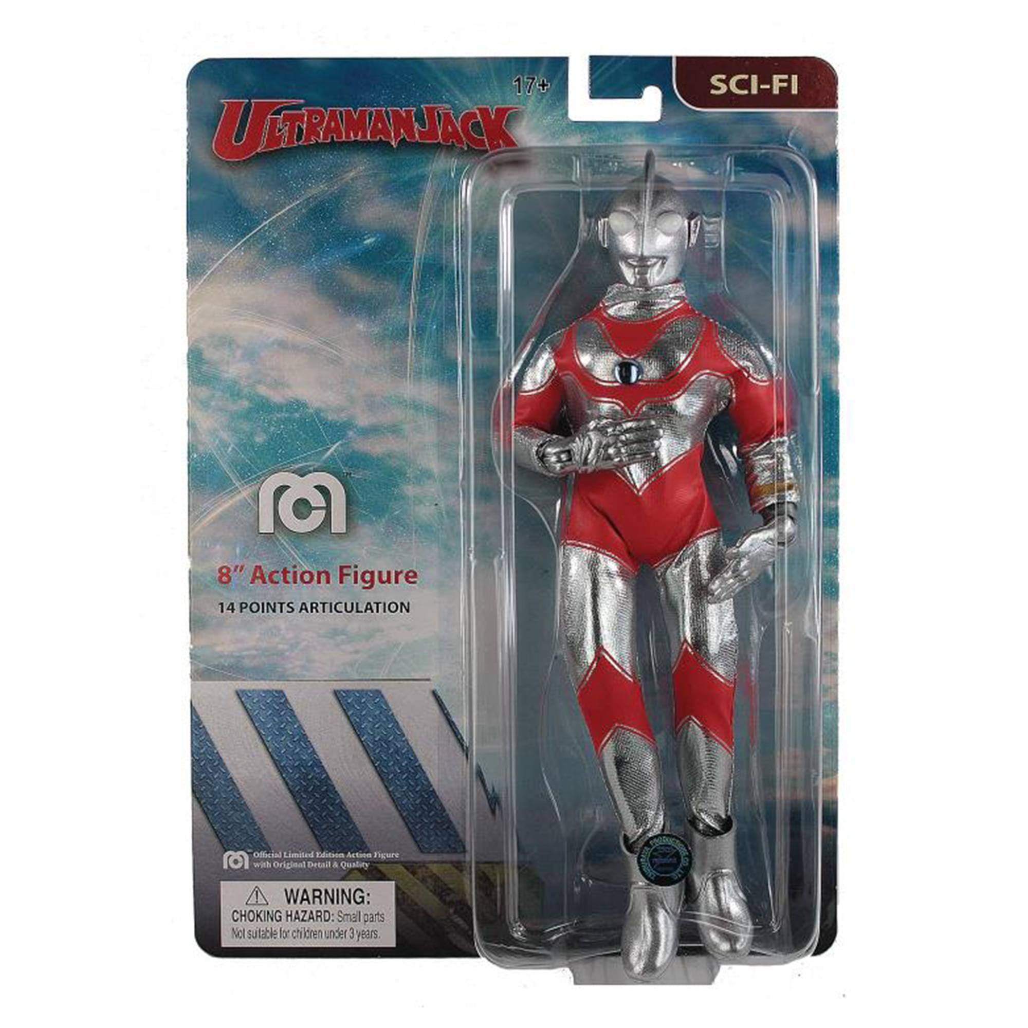 17+ ULTRAMAN JACK SCI-FI M 8" Action Figure 14 POINTS ARTICULATION Official Limited Edition Action Figure with Original netann Quality

WARNING: CHOKING HAZARD: Small parts. Not suitable for children under 3 years.