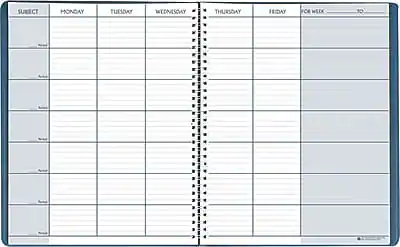 Sure, here is the corrected text:
```
SUBJECT MONDAY TUESDAY WEDNESDAY THURSDAY FRIDAY FOR WEEK _______ 30
```
The text appears to be a header for a weekly planner.