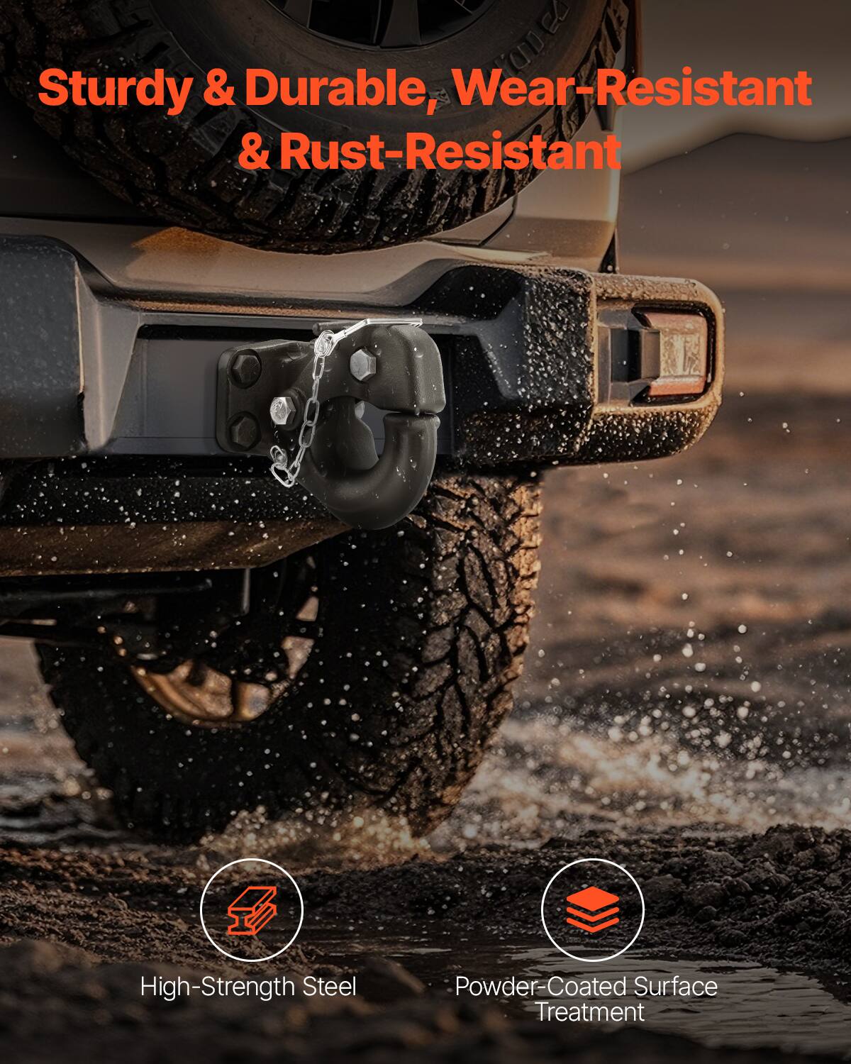 Sturdy & Durable, Wear-Resistant & Rust-Resistant

High-Strength Steel

Powder-Coated Surface Treatment