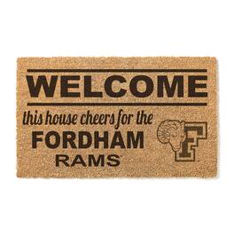Jardine - Fordham Rams 18" x 30" Welcome Doormat - Brown