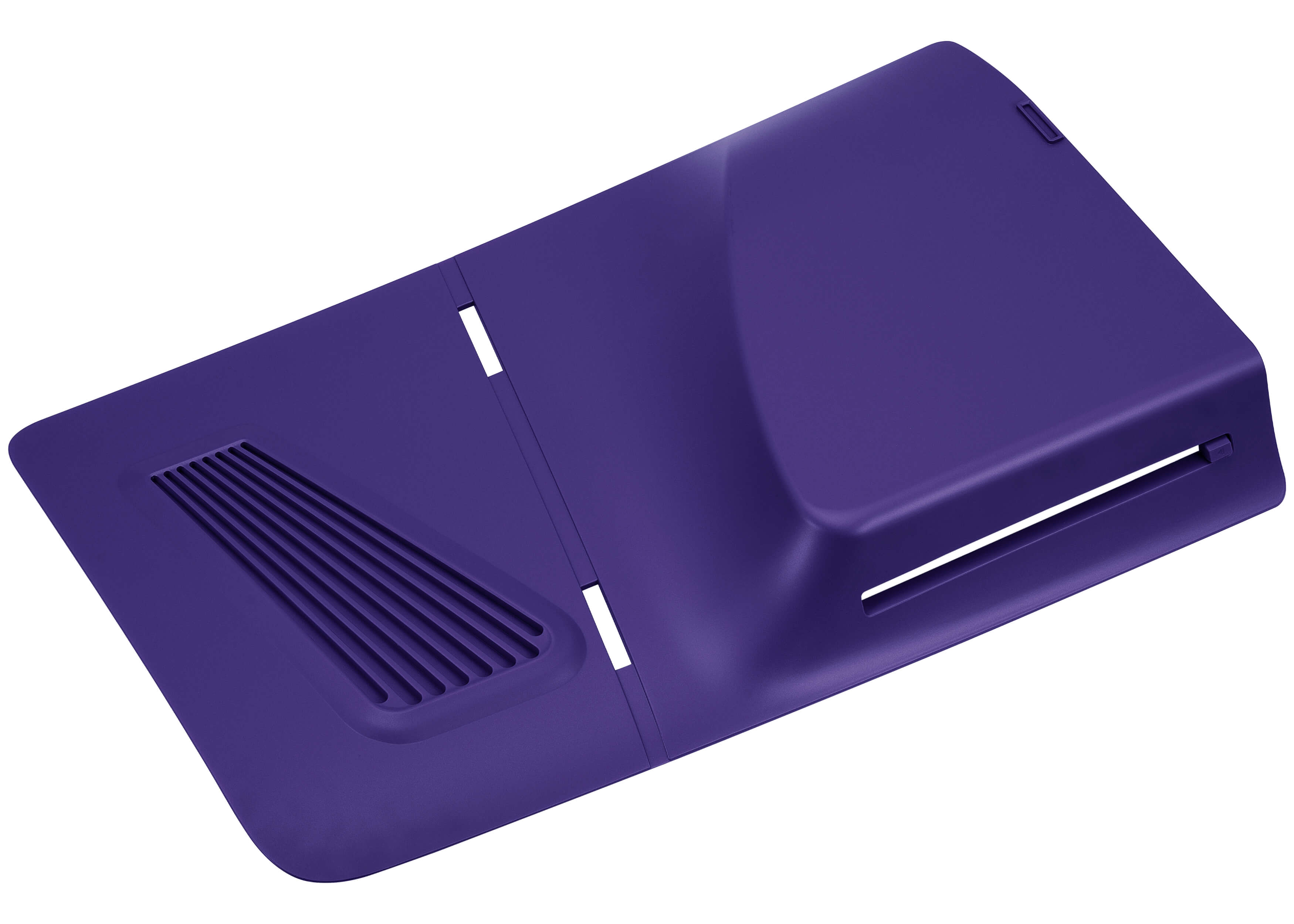 Alt View 3. MobileSentrix - Purple Console Shell Compatible For PlayStation 5 Slim (2 Piece Set) - Purple.