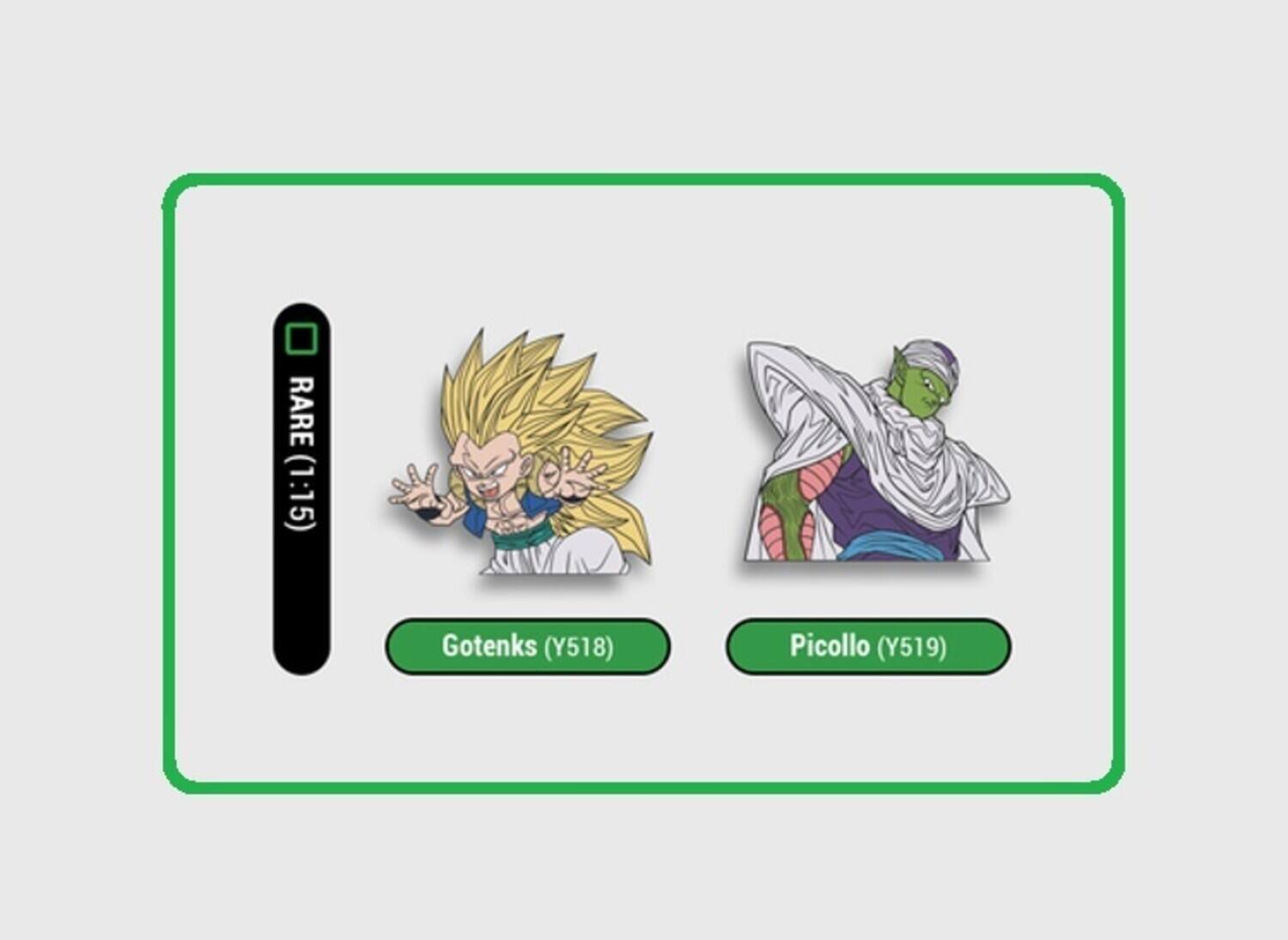 RARE (1:15) Gotenks (Y518) Piccolo (Y519)