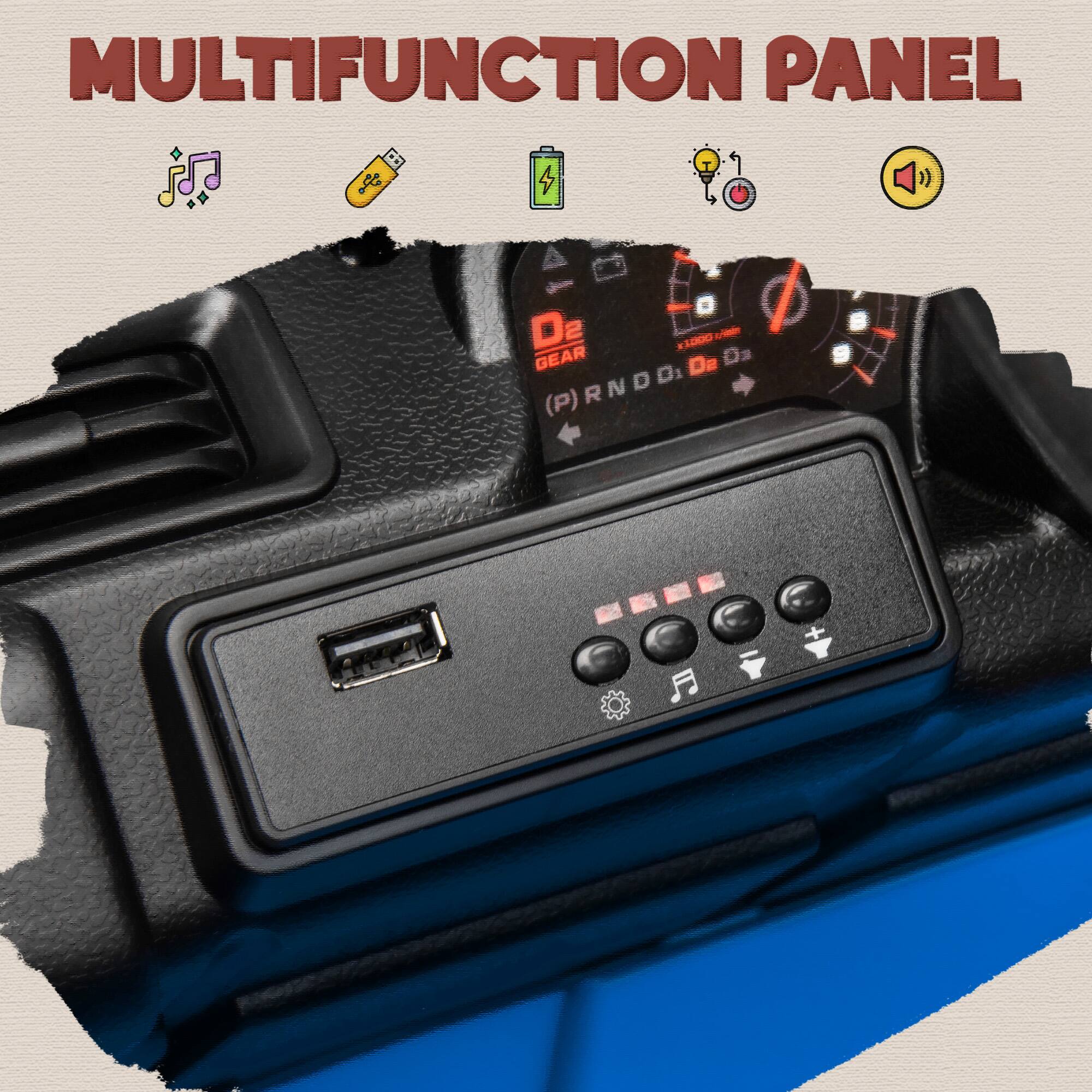 MULTIFUNCTION PANEL

D2 GEAR
(P) R N D D