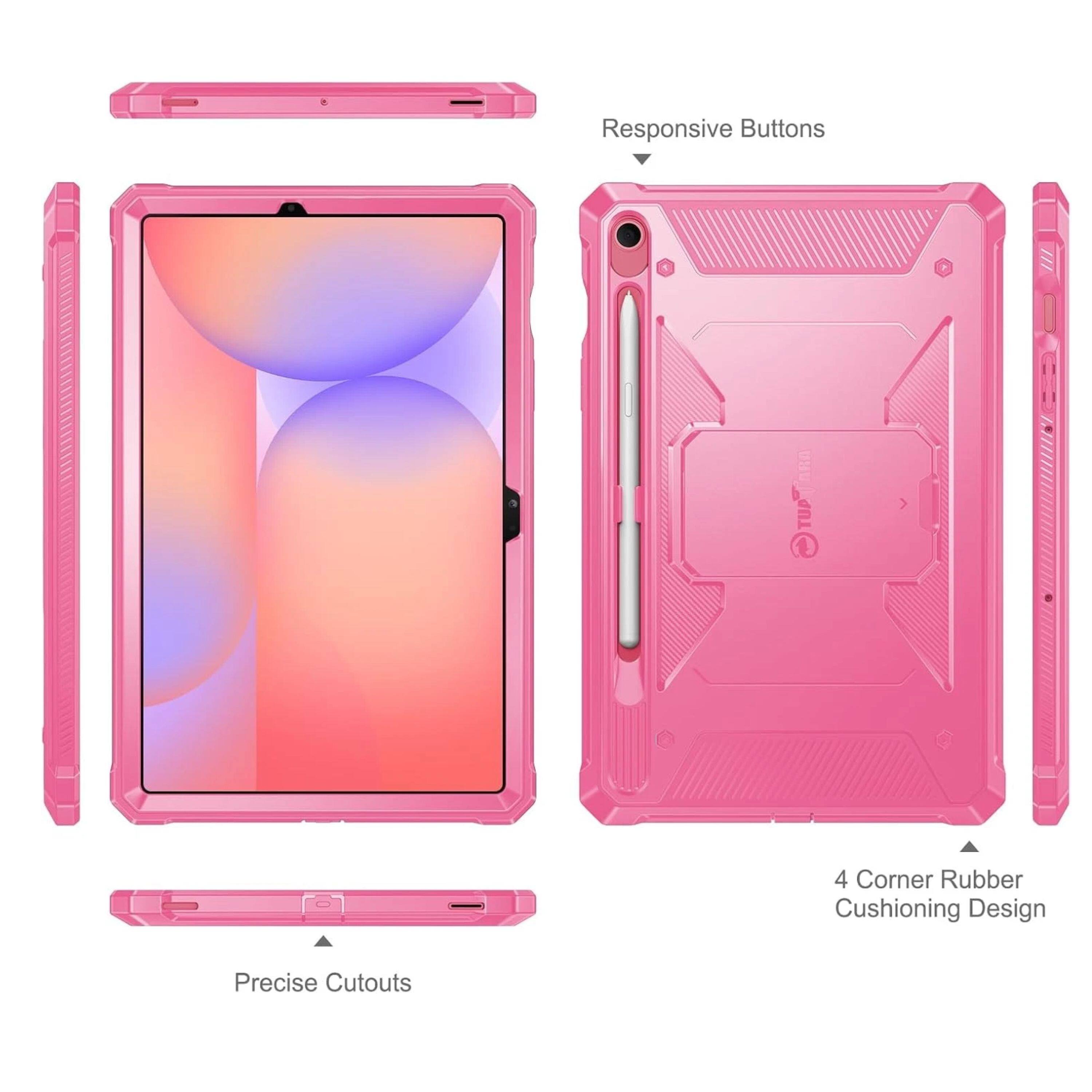 Responsive Buttons  
4 Corner Rubber Cushioning Design  
Precise Cutouts