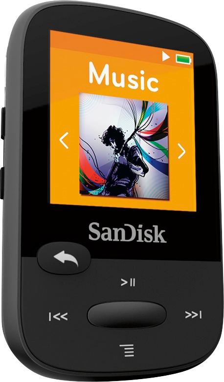 Salir Estar confundido hada Best Buy: SanDisk Clip Sport 4GB* MP3 Player Black SDMX24-004G-A46K