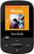 Front. SanDisk - Clip Sport 4GB* MP3 Player - Black.
