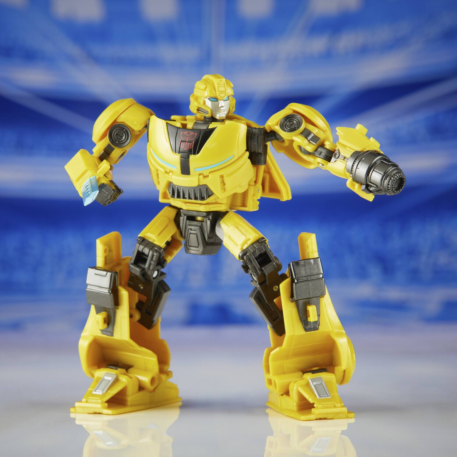 Alt View 4. Hasbro - Hasbro Collectibles - Transformers: One - Prime Changer - Bumblebee (B-127)   - Collectibles - Multicolor.