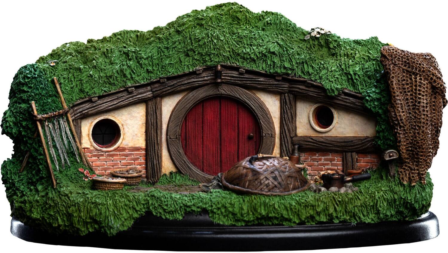 Alt View 4. Weta Workshop - WETA Workshop Polystone - 31 Lakeside Hobbit Hole   - Collectibles - Multicolor.