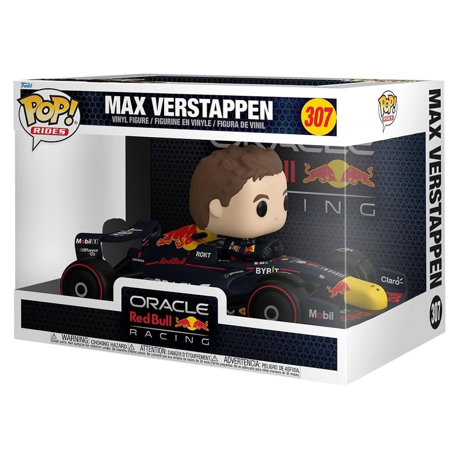 Funko - Pop! Rides: Oracle Red Bull Racing - Max Verstappen Vinyl Figure #307