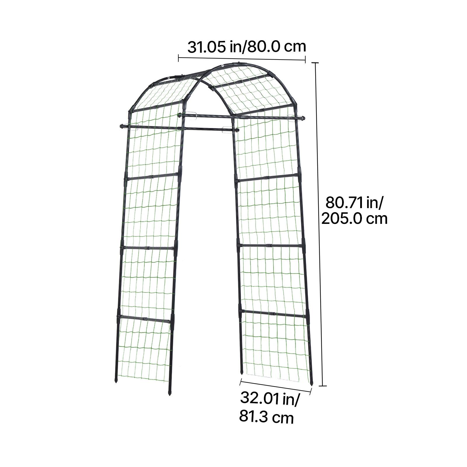 31.05 in/80.0 cm  
80.71 in/205.0 cm  
32.01 in/81.3 cm