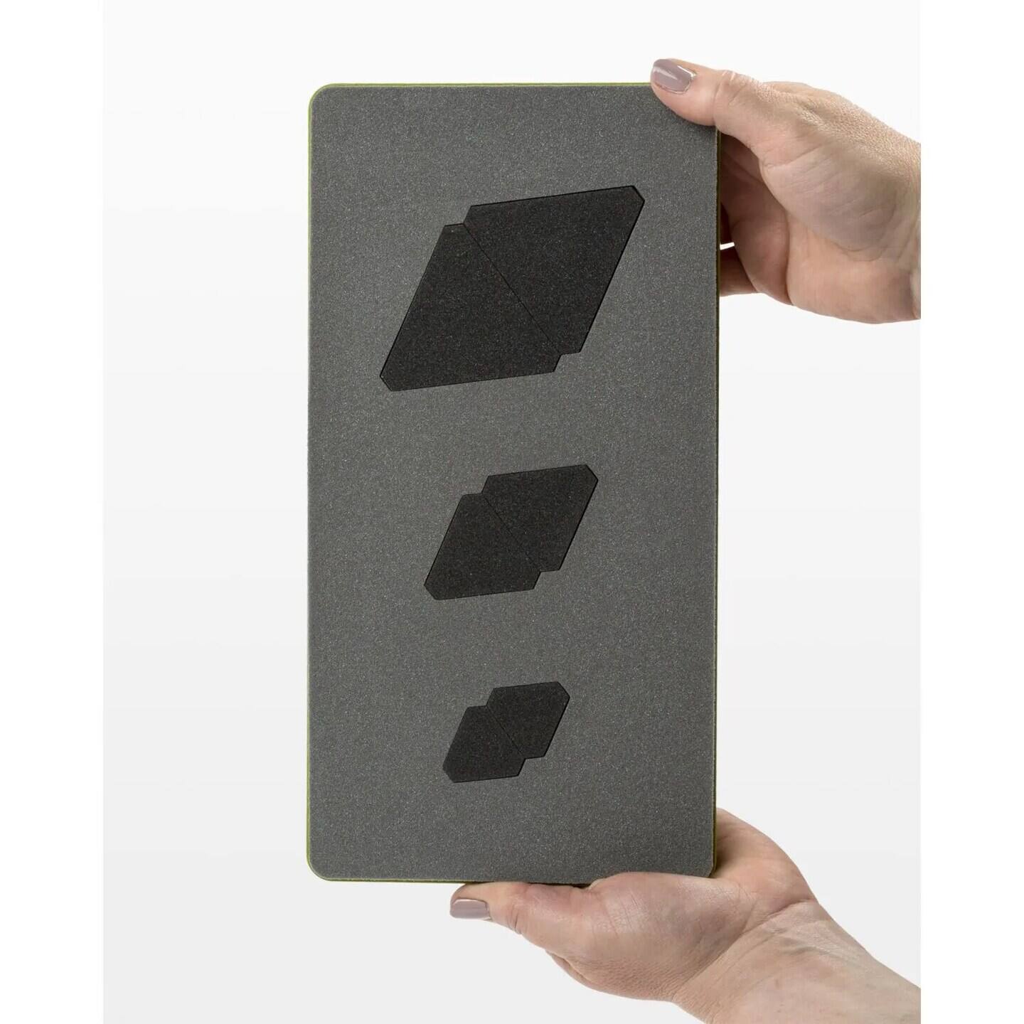 Alt View 1. AccuQuilt - GO! Baby Fabric Cutting Dies; Equilateral Triangle - Multicolor.