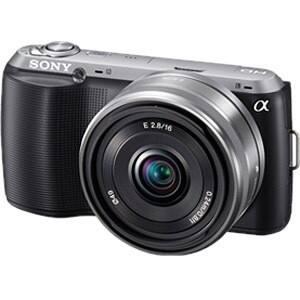 Best Buy: Sony DSLR NEXC3AB Nex Camera with 16mm F2.8 Lens 16.2MP