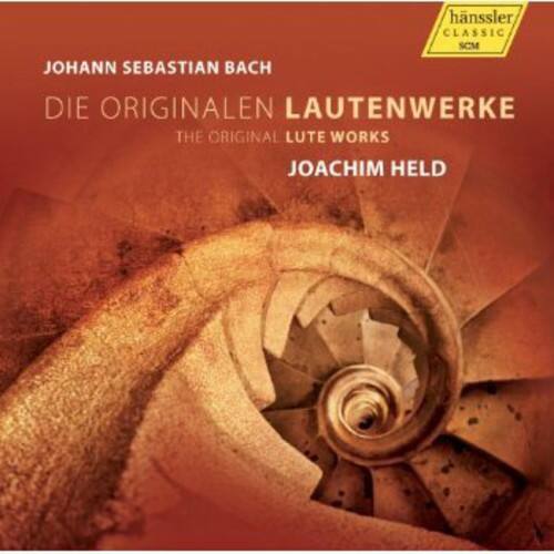 JOHANN SEBASTIAN BACH  
DIE ORIGINALN LAUTENWERKE  
THE ORIGINAL LUTE WORKS  
JOACHIM HELD  

hanssler  
CLASSIC  
CD