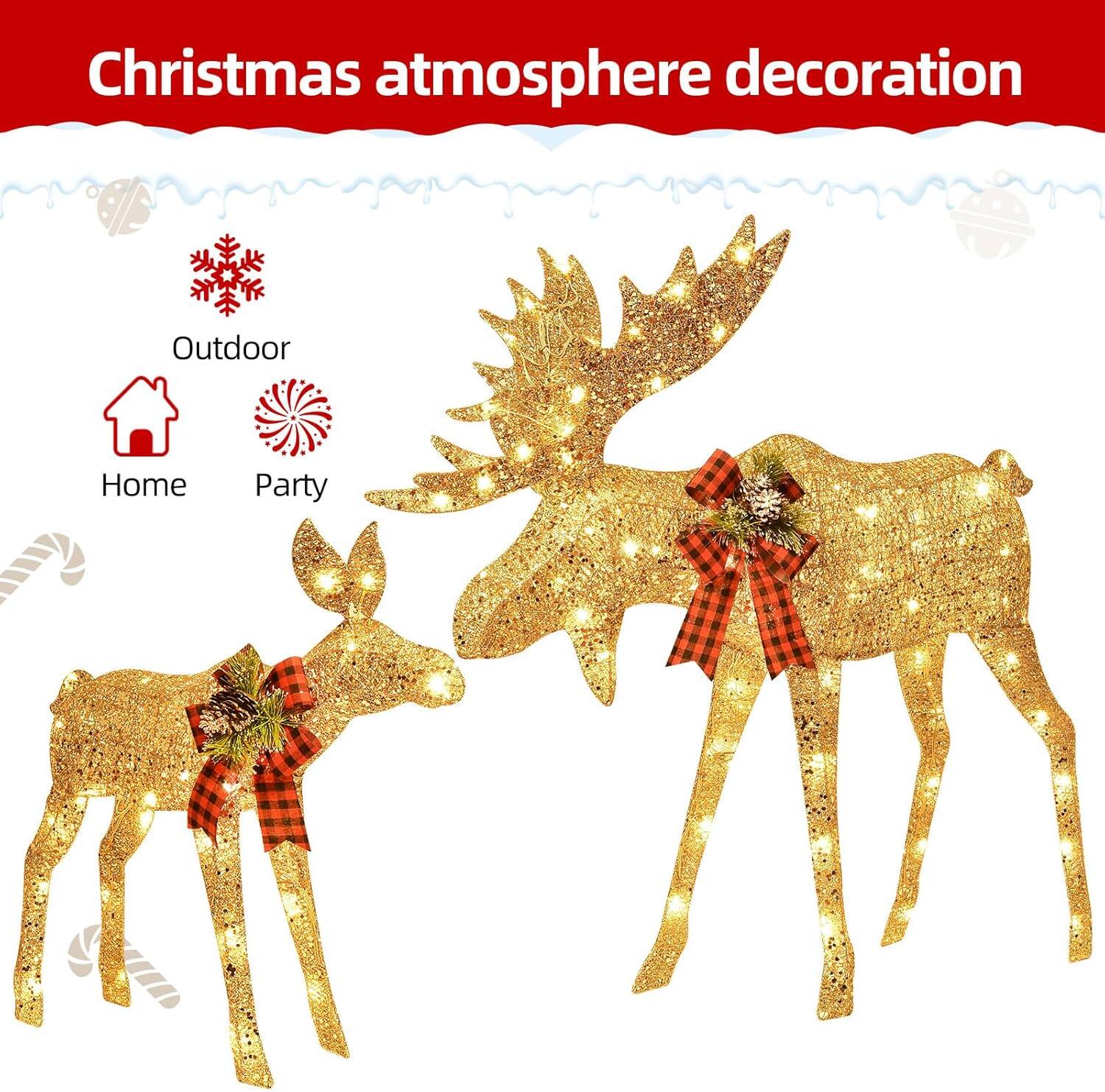 Christmas atmosphere decoration

Outdoor Home Party