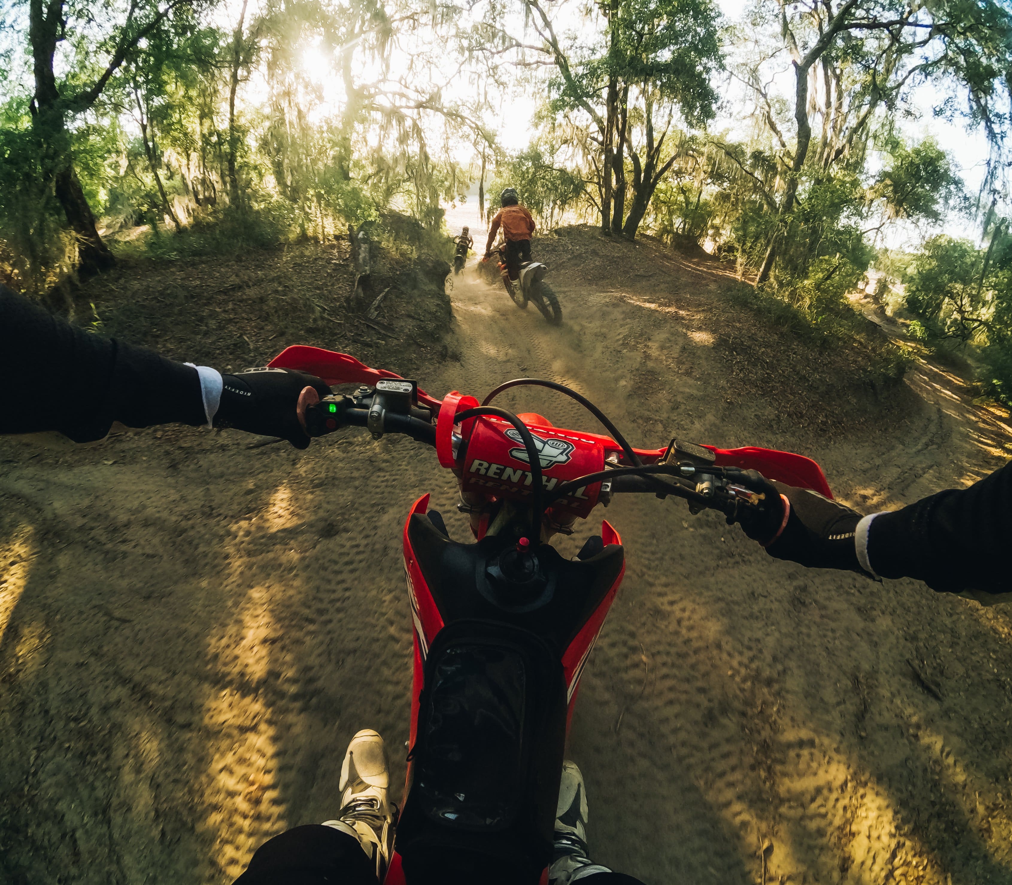 The text on the image is "Renthal".