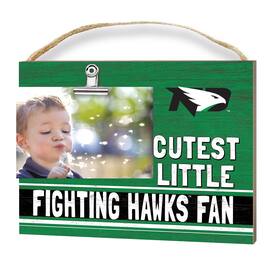 Jardine - North Dakota 8'' x 10'' Cutest Little Team Logo Clip Photo Frame - Green