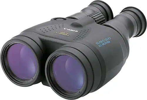 Angle. Canon - 15 x 50 IS All Weather Image Stabilized Binoculars - Black.