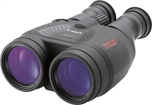 Angle. Canon - 18 x 50 IS All Weather Image Stabilized Binoculars - Black.