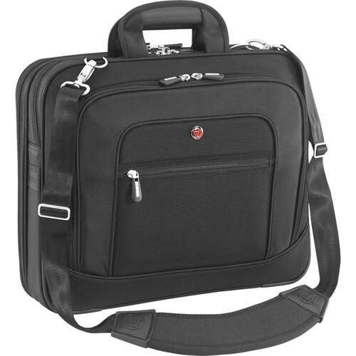 Front Standard. Targus - Global Executive Carrying Case for Notebook - Black.