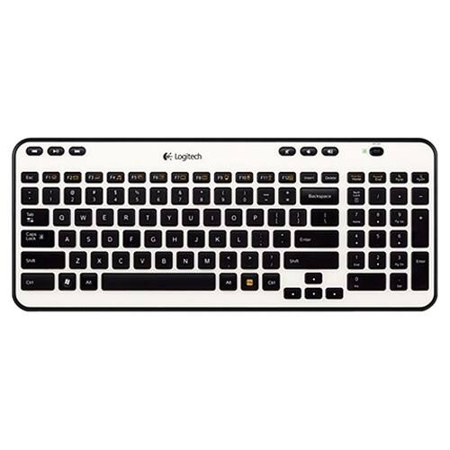 Front Standard. Logitech - Keyboard - Ivory.