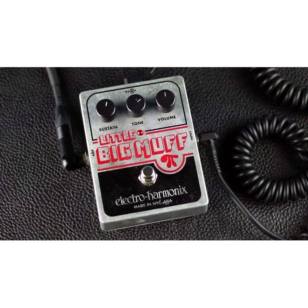 VOLUME TONE SUSTAIN LITTLE BIG MUFF electro-harmonix MADE IN NYC USA