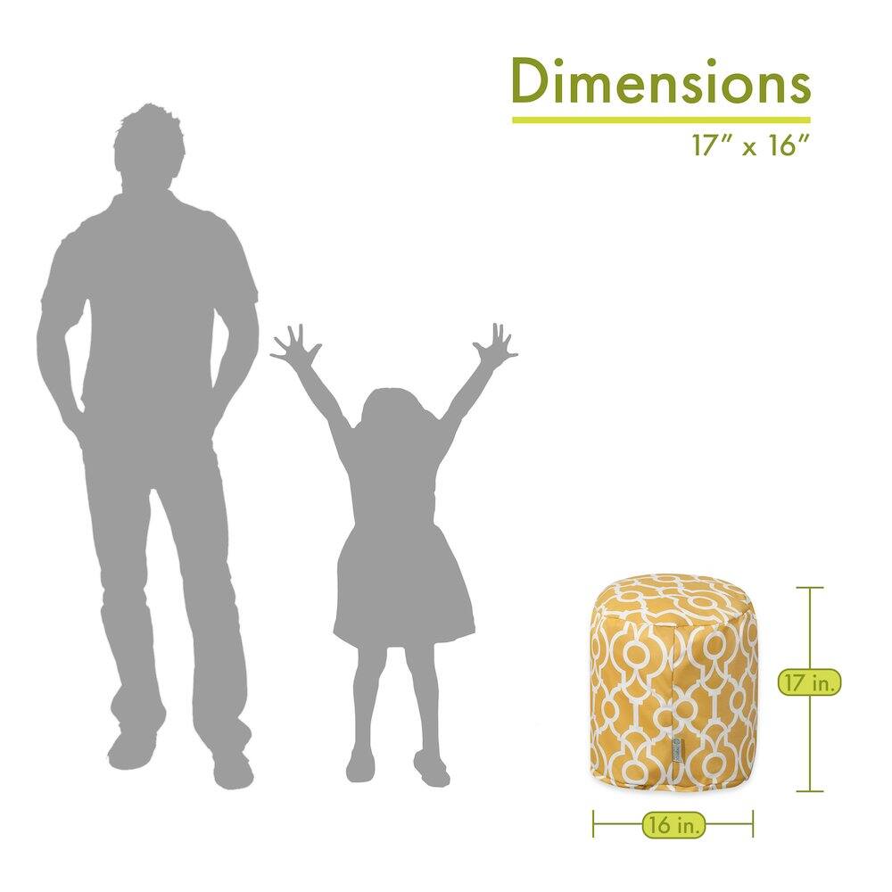 Dimensions: 17" x 16"