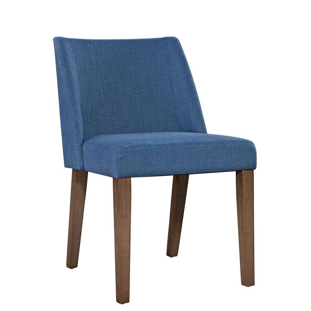 Alt View 2. Starlight Canyon Home - Wooden Side Chair in Brown, Solid Wood Dining Chair for Kitchen or Dining - Brown.